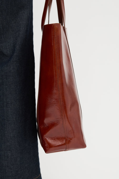 Patent Leather Le Cabas Tote Bag