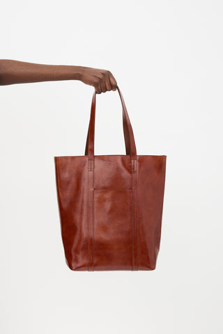 Patent Leather Le Cabas Tote Bag