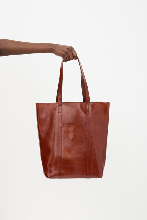 Patent Leather Le Cabas Tote Bag