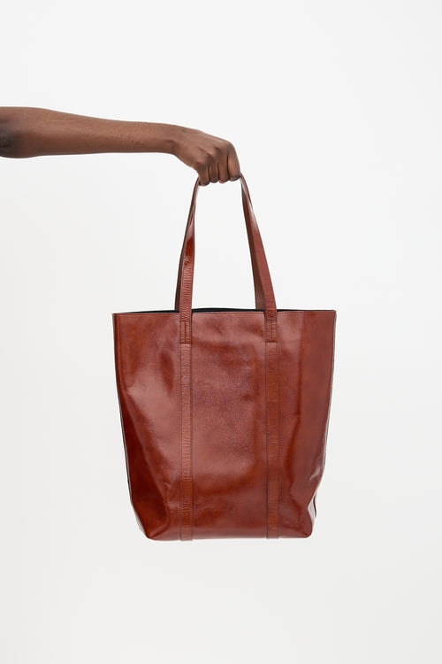 Patent Leather Le Cabas Tote Bag