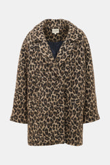 Sézane Fuzzy Patterned Coat