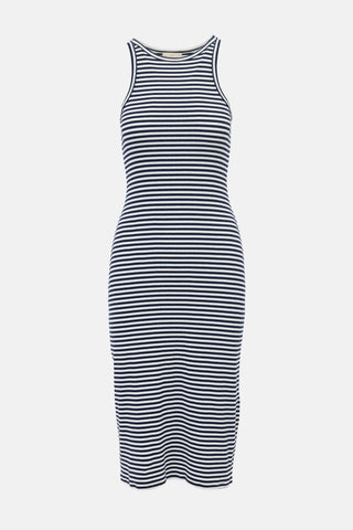 Sézane Striped Elona Midi Dress
