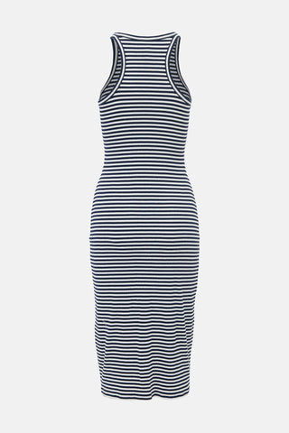 Sézane Striped Elona Midi Dress