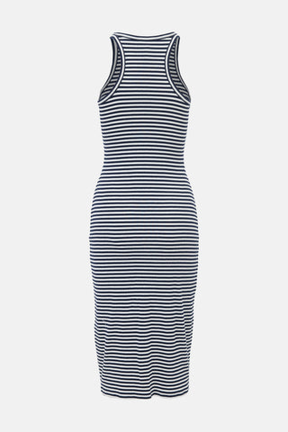 Sézane Striped Elona Midi Dress