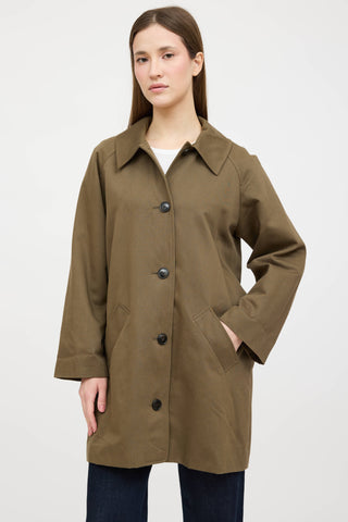 Sézane Carter Balmacaan Coat