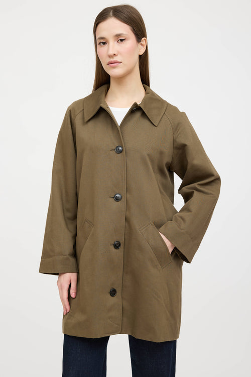 Sézane Carter Balmacaan Coat