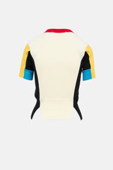 Shiro Sakai Colour Block Wool Top
