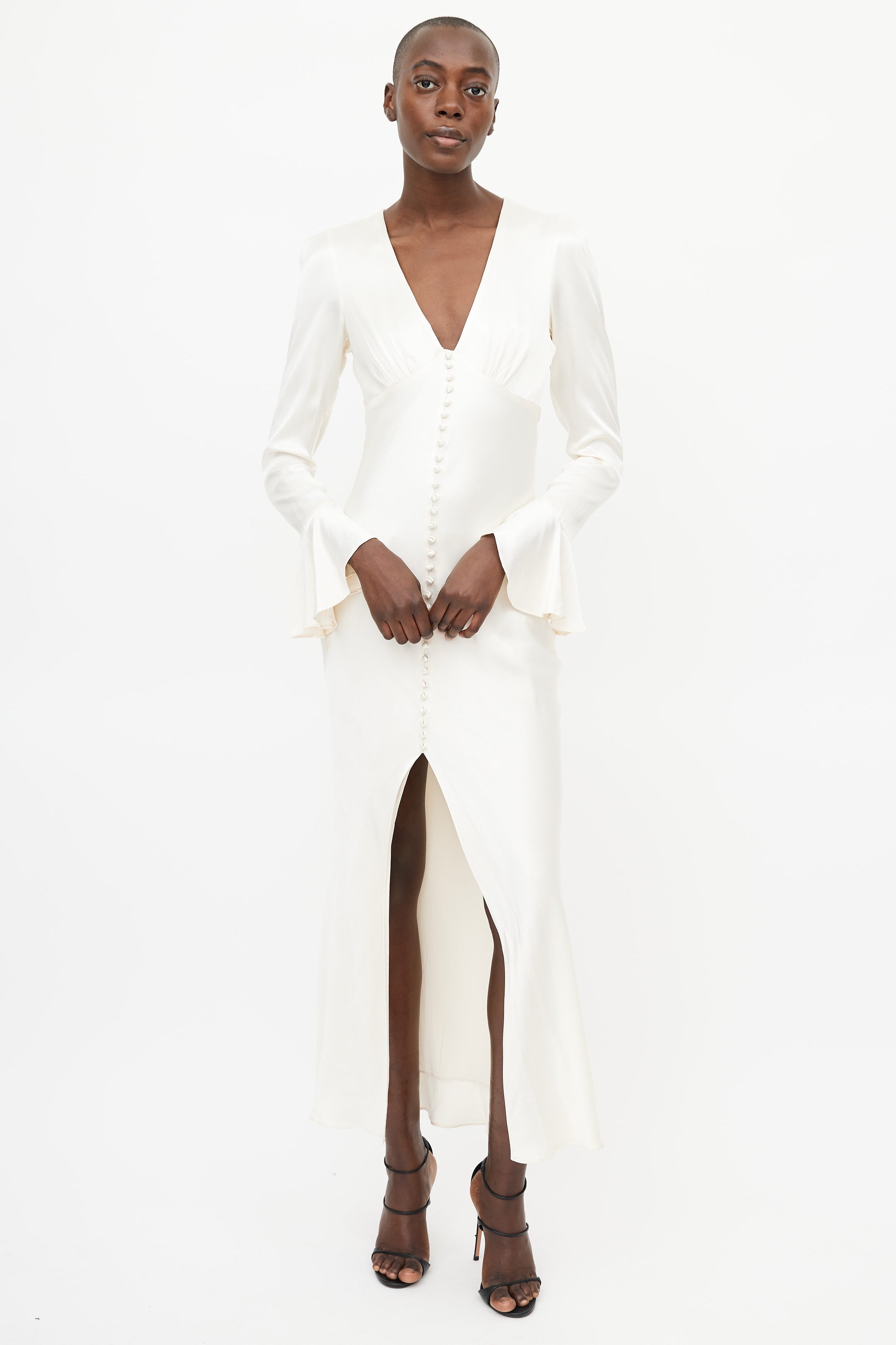 Shona Joy // Cream Buttoned Maxi Dress – VSP Consignment Shona Joy // Cream Buttoned Maxi Dress – VSP Consignment