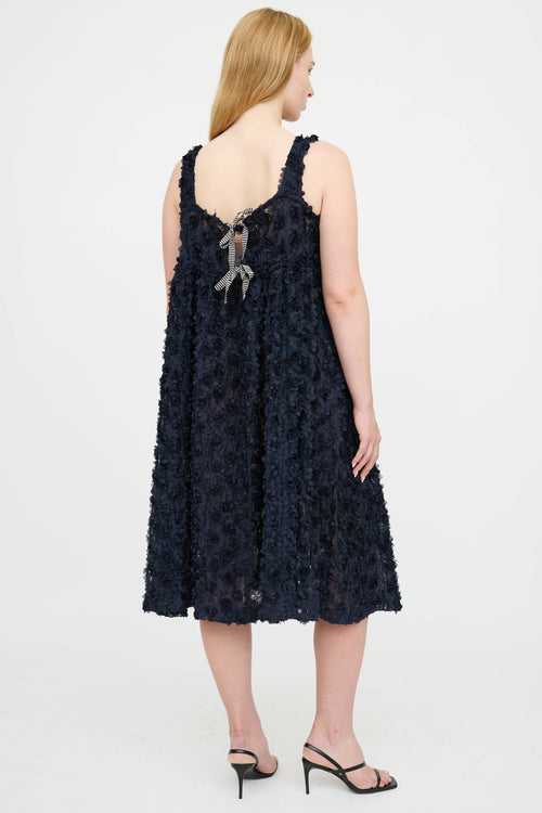 Shrimps Floral Applique Dress