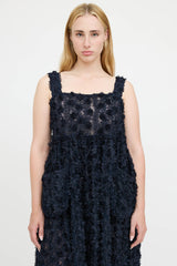 Shrimps Floral Applique Dress