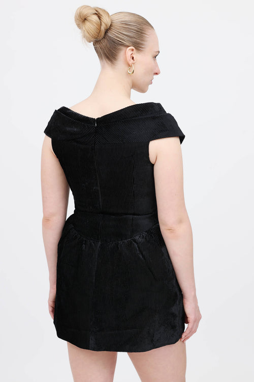 Shushu/Tong Corduroy Mini Dress
