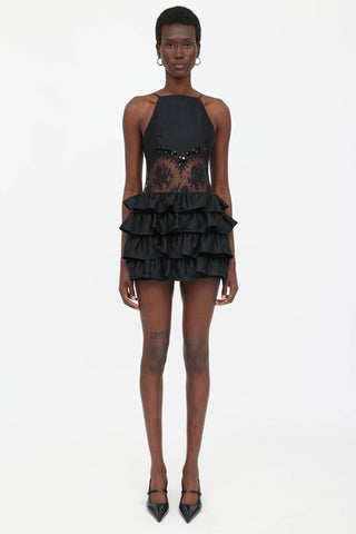 Shushu/Tong Lace Beaded Dress