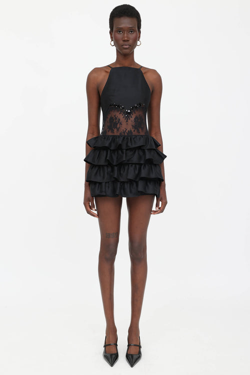 Shushu/Tong Lace Beaded Dress