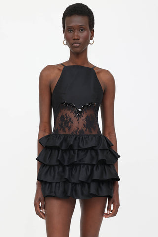 Shushu/Tong Lace Beaded Dress