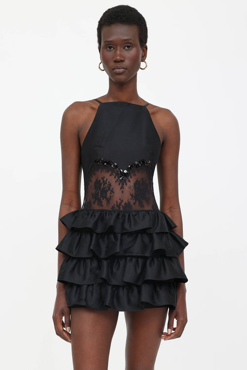 Shushu/Tong Lace Beaded Dress