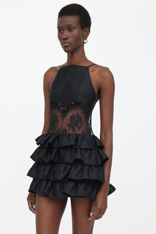 Shushu/Tong Lace Beaded Dress