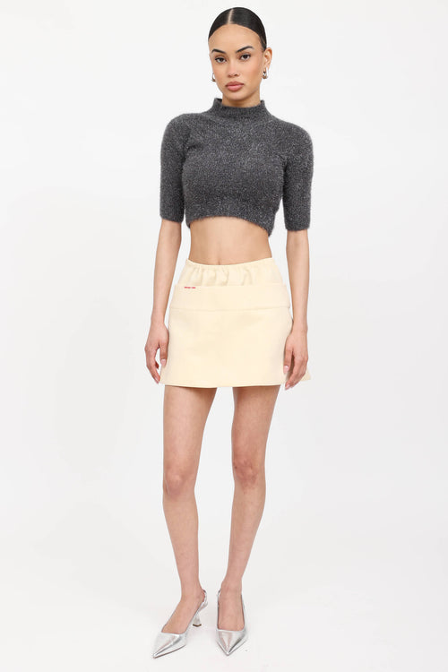 Shushu/Tong Textured Sparkly Top