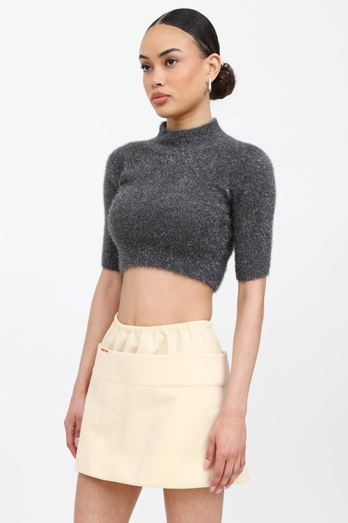 Shushu/Tong Textured Sparkly Top