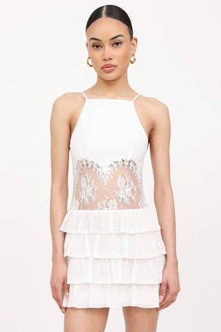 Shushu/Tong Lace Beaded Dress
