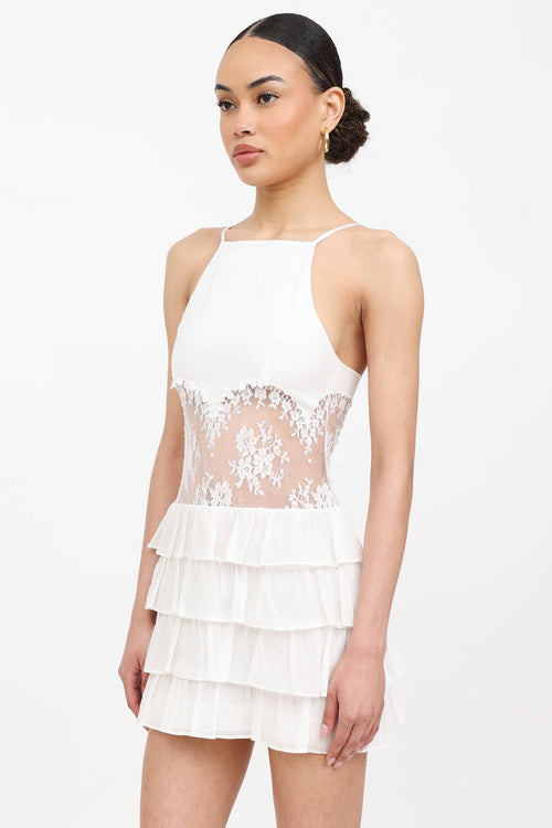 Shushu/Tong Lace Beaded Dress