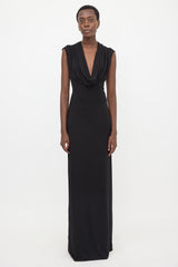 Sid Neigum Jersey Cutout Maxi Dress