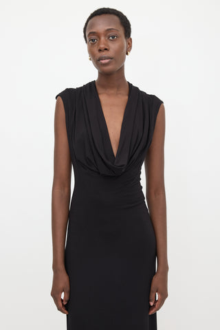 Sid Neigum Jersey Cutout Maxi Dress