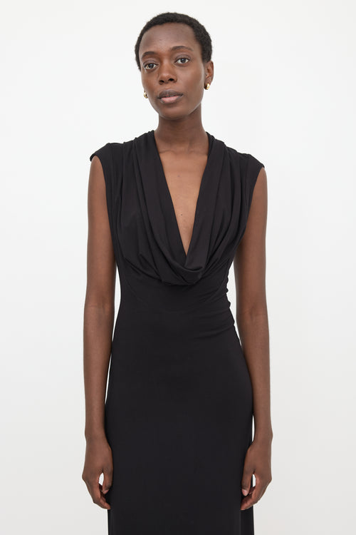 Sid Neigum Jersey Cutout Maxi Dress