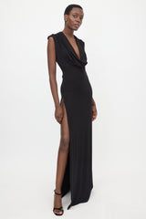 Sid Neigum Jersey Cutout Maxi Dress