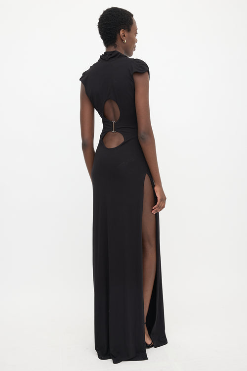Sid Neigum Jersey Cutout Maxi Dress