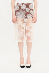 Siedrés Layered Lace Siam Skirt