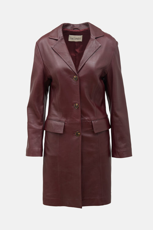 Siedrés Leather Dina Jacket