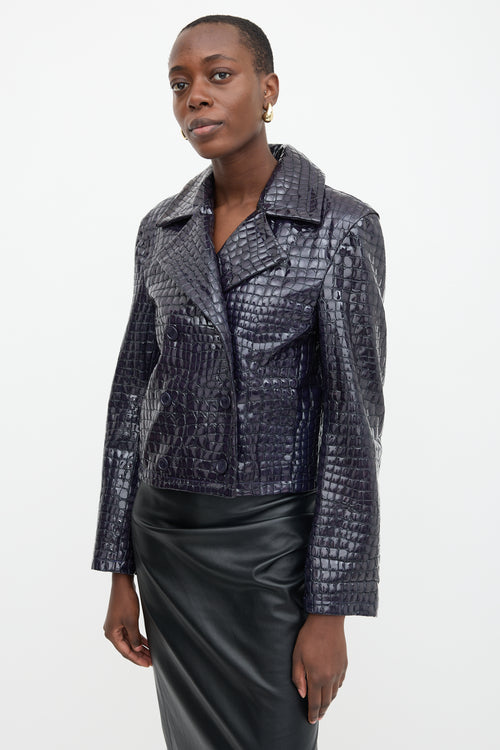 Sies Marjan SS 2020 Embossed Patent Jacket