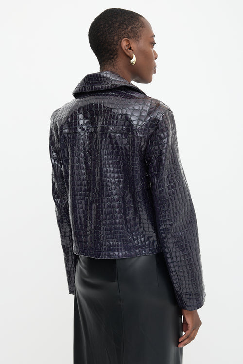 Sies Marjan SS 2020 Embossed Patent Jacket