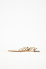 Sigerson Morrison Leather Thong Sandal