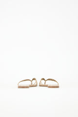Sigerson Morrison Leather Thong Sandal