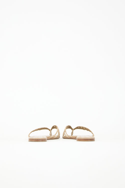 Sigerson Morrison Leather Thong Sandal