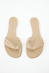 Sigerson Morrison Leather Thong Sandal