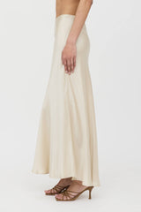 Silk Laundry Silk Midi Skirt