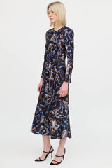 Silk LaundrySilk Patterned Dress