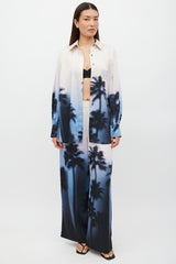 Simkhai Beige & Multicolour Graident Co-Ord Set