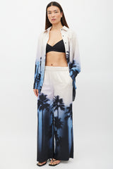Simkhai Beige & Multicolour Graident Co-Ord Set