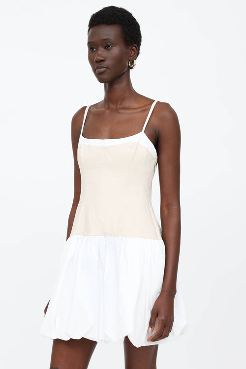 Simkhai Balloon Mini Dress