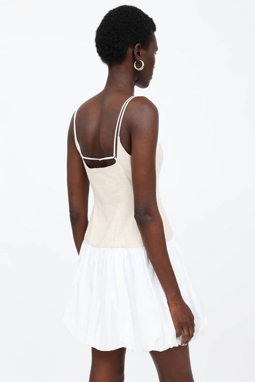 Simkhai Balloon Mini Dress