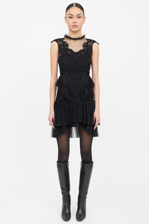 Simkhai Tulle Lace Dress