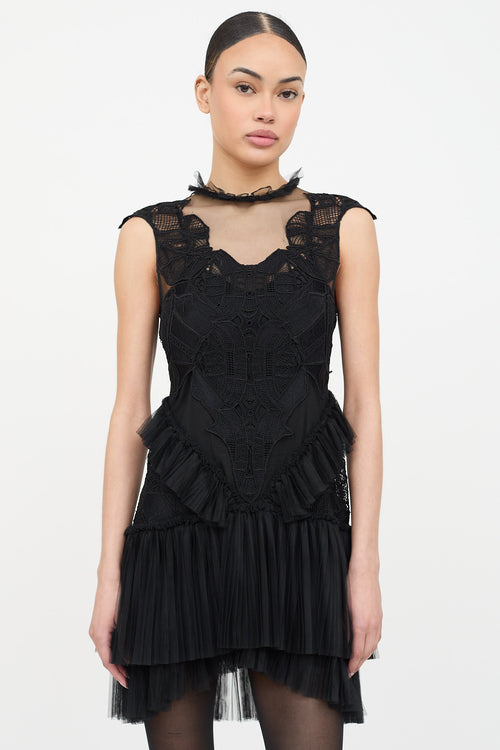 Simkhai Tulle Lace Dress