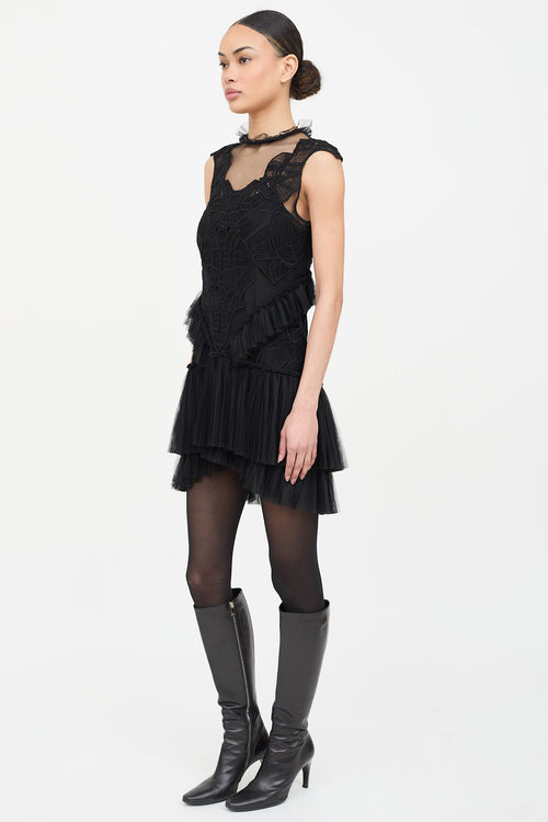 Simkhai Tulle Lace Dress