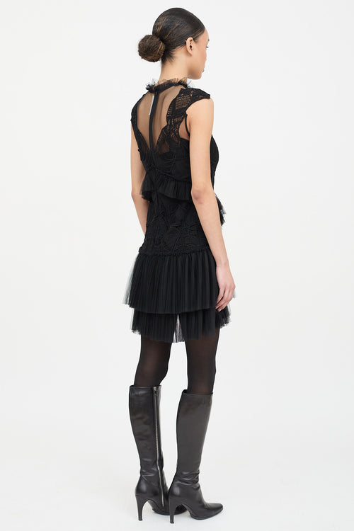 Simkhai Tulle Lace Dress