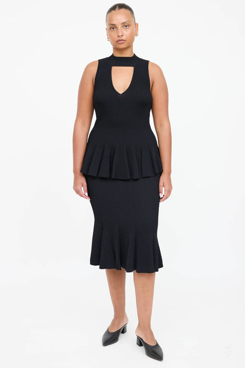 Simkhai Ribbed Cut Out Co-Ord Set