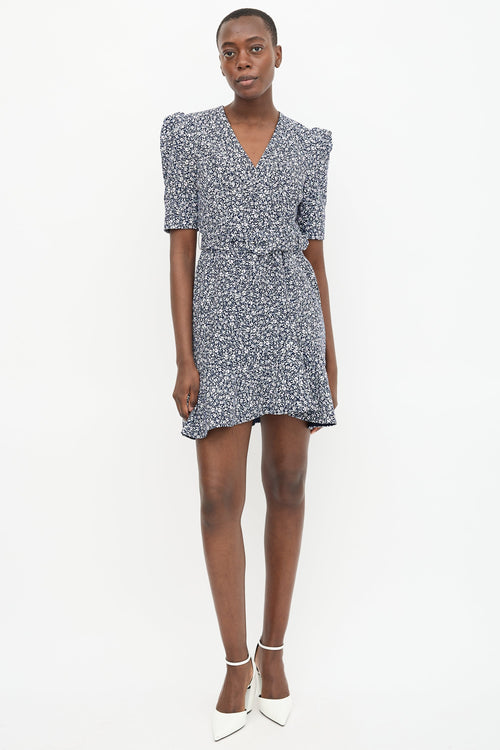 Simkhai Floral Belted Dress