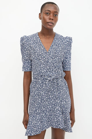 Simkhai Floral Belted Dress